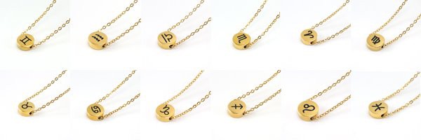 custom zodiac necklace