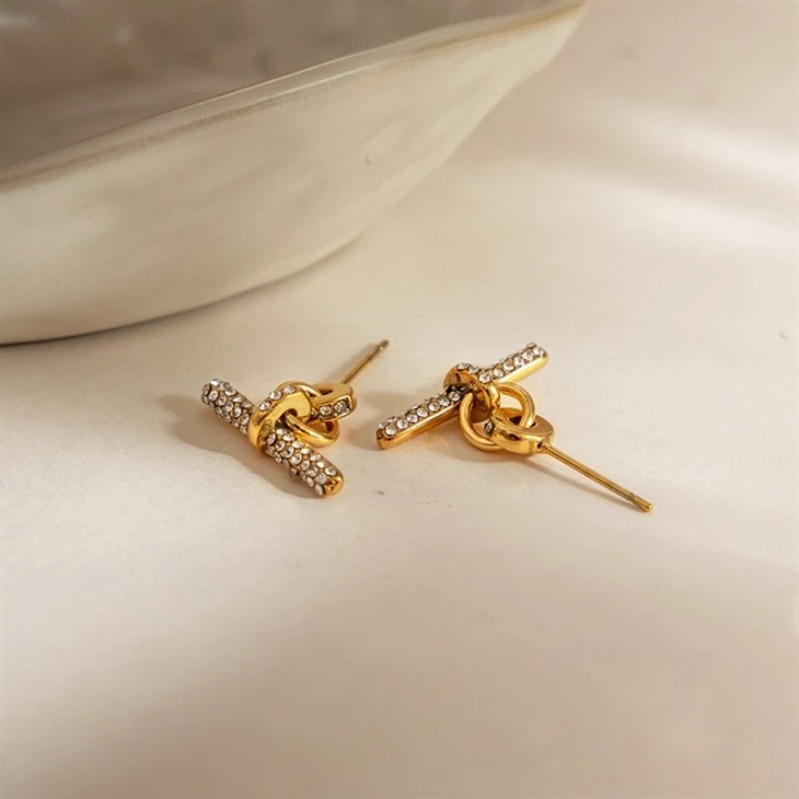 Shining Circle Toggle Earrings best