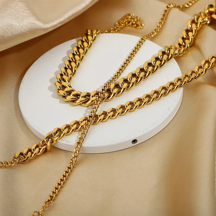 Tarnish-Resistant Cuban Link Bracelets suppliers